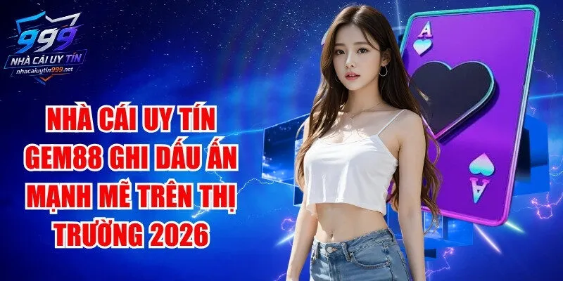 Nhà cái uy tín Gem88 ghi dấu ấn mạnh mẽ trên thị trường 2026